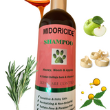 Neem Leaf-Honey-Aloe Skin Care Pet Shampoo - Itchy-Skin control-Promotes Healthy Skin - Removes Dirt & Replenishes