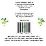 Anti-Itch oil With Fragrance free Bar- 2 Piece Set