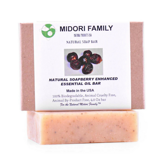Soapberry Soap with Enhanced Essential Oil Blend | Natural soapnuts